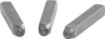 Stamping Set HR59206, numbers, digit height 6 mm, 9 pcs