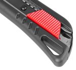 Kés Strend Pro Premium FD781, BlackMatt, SoftTouch, 18 mm, tördelhető pengéjű, + 10 db penge, készle