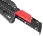Kés Strend Pro Premium FD781, BlackMatt, SoftTouch, 18 mm, tördelhető pengéjű, + 10 db penge, készle