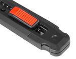 Kés Strend Pro Premium FD7815, BlackMatt, SoftTouch, 18 mm, tördelhető pengéjű