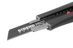 Kés Strend Pro Premium FD782, BlackMatt, SoftTouch, 18 mm, tördelhető pengéjű