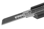 Kés Strend Pro Premium FD706, BlackMatt, SoftTouch, 9 mm, tördelhető pengéjű
