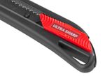 Kés Strend Pro Premium FD706, BlackMatt, SoftTouch, 9 mm, tördelhető pengéjű