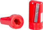 Sharpener Strend Pro, for pencils, with sharpening stone, in container, Sellbox 40 pcs