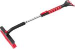 Autóseprű Strend Pro Premium, jégre és hóra, kaparóval, teleszkópos, alumínium, 65,5-82,5 cm