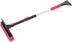 Car Brush Strend Pro Premium, with scraper, for ice and snow, telescopic, 26x90/130 cm