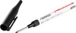 Marker Strend Pro, deep hole, black, extra long tip