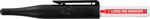 Marker Strend Pro, deep hole, black, extra long tip