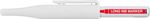 Marker Strend Pro, deep hole, white, extra long tip
