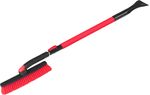 Brush Strend Pro, with scraper, for car, with extendable handle, 91-130 cm