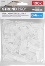Klinok Strend Pro 7156, pre dlažbu 0-6 mm, 26x6x4 mm, obkladačský, bal. 100 ks