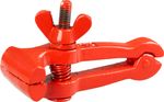 Clamp Cork HV5310, 100 mm, machinist's, hand, with wing nut