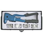 Fogó Strend Pro R1001 SET, szegecselő, + 100 db szegecs, profi, popszegecsekhez