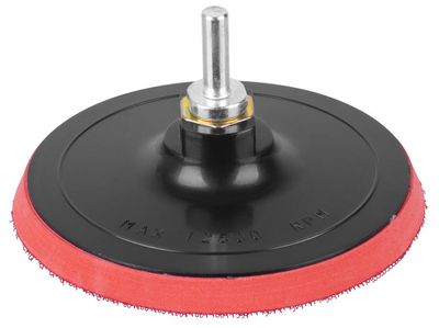 Backing Pad Strend Pro HK-910S, 125 mm, M14, for sandpaper, with 8 mm shank, hook and loop
