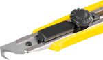 Snap-off blade knife 18mm Strend Pro, PVC, wheel control