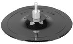 Backing Pad Strend Pro F0194N, 125 mm, for sandpaper, with shank, hook and loop
