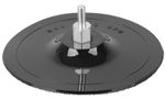 Backing Pad Strend Pro F0194N, 125 mm, for sandpaper, with shank, hook and loop