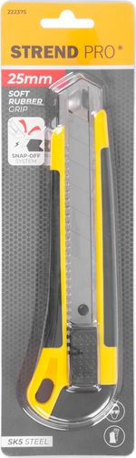 Snap-off blade knife 25mm Giant, piston-valve control