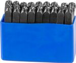 Stamping Set HR59105, alphabet, character height 5 mm, letter, 27 pcs