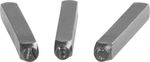 Stamping Set HR59105, alphabet, character height 5 mm, letter, 27 pcs