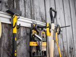 Tool holder Strend Pro G-mate GHS6, 120 cm rail, 6 pcs, + hangers, wall-mounted