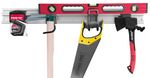 Tool holder G-mate GHS5, 80 cm rail, 5 pcs, + hangers, wall-mounted