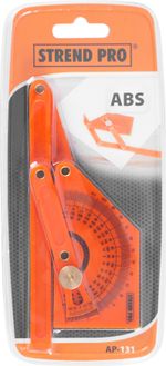 Protractor Strend Pro AP-131, plastic, folding