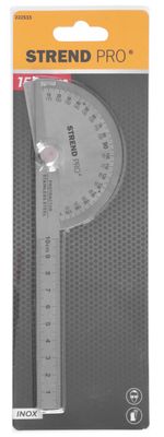 Protractor Strend Pro SP-173, metal, stainless steel, INOX