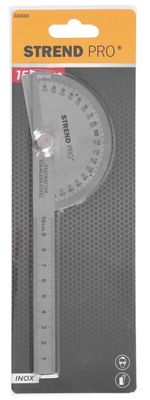 Protractor Strend Pro SP-173, metal, stainless steel, INOX