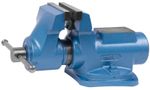Vise York® 150 Standard T, pipe jaws, clamping, workshop, bench, swivel