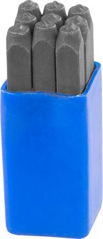 Stamping Set HR59203, numbers, digit height 3 mm, 9 pcs