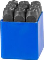 Stamping Set HR59209, numbers, digit height 12 mm, 9 pcs