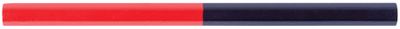 Carpenter pencil 175mm,hexan, red/blue 12pcs