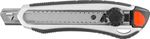 Snap-off Knife Strend Pro UKX-8100-2, 18 mm, with wheel lock, aluminum/plastic