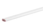 Pencil Strend Pro CP0611, carpenter's, 180 mm, 12 pcs, angular, black lead