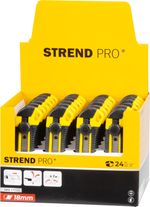 Nôž Strend Pro UKBOX-85, 18 mm, odlamovací, plastový, Sellbox 24 ks