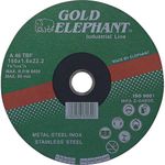 Disc Gold Elephant 41AA, 125x1.6x22.2 mm, cutting, for metal and stainless steel, A46TBF