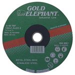 Tárcsa Gold Elephant 41AA, 125x1,0x22,2 mm, fém- és rozsdamentesacél-vágó, A46TBF