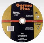 GermaFlex Metal/Inox T41 115x2,0x22,2 mm vágótárcsa, A36Q Inox BF, acél/rozsdamentes acél