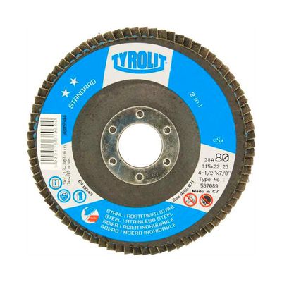 Tárcsa Tyrolit 115x22mm, ZA60-B 28A, 2in1, ** Standard