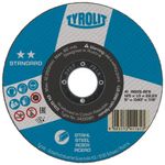 Korong Tyrolit 125x2,5mm, 41, A30S-BF, acél, Standard **
