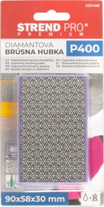 Hubka Strend Pro Premium, 90x58x30 mm, P400, brúsna, diamantová, pre obkladačov