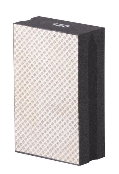 Csiszoló alátét Strend Pro Premium DP510, 95x55x30 mm, P120, gyémánt, burkolókhoz