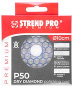 Pad Strend Pro Premium, 100 mm, P50, gyémánt, csiszoló, polírozó