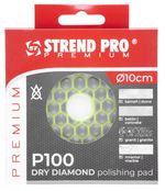 Podložka Strend Pro Premium, 100 mm, P100, diamantová, brúsna, leštiaca
