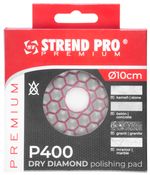 Csiszoló alátét Strend Pro Premium DP514, 100 mm, G400, gyémánt, polírozó