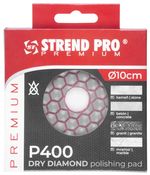 Podložka Strend Pro Premium, 100 mm, P400, diamantová, brúsna, leštiaca