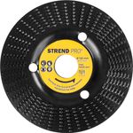 Tárcsa Strend Pro, 125 mm, fa reszelő, finom, sarokcsiszolóhoz