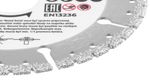Disc Strend Pro Premium, Vacuum brazed, 115 mm, diamond, cutting, multi-purpose