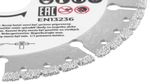 Tárcsa Strend Pro Premium, vákuumforrasztott, 125 mm, gyémánt, vágó, multi